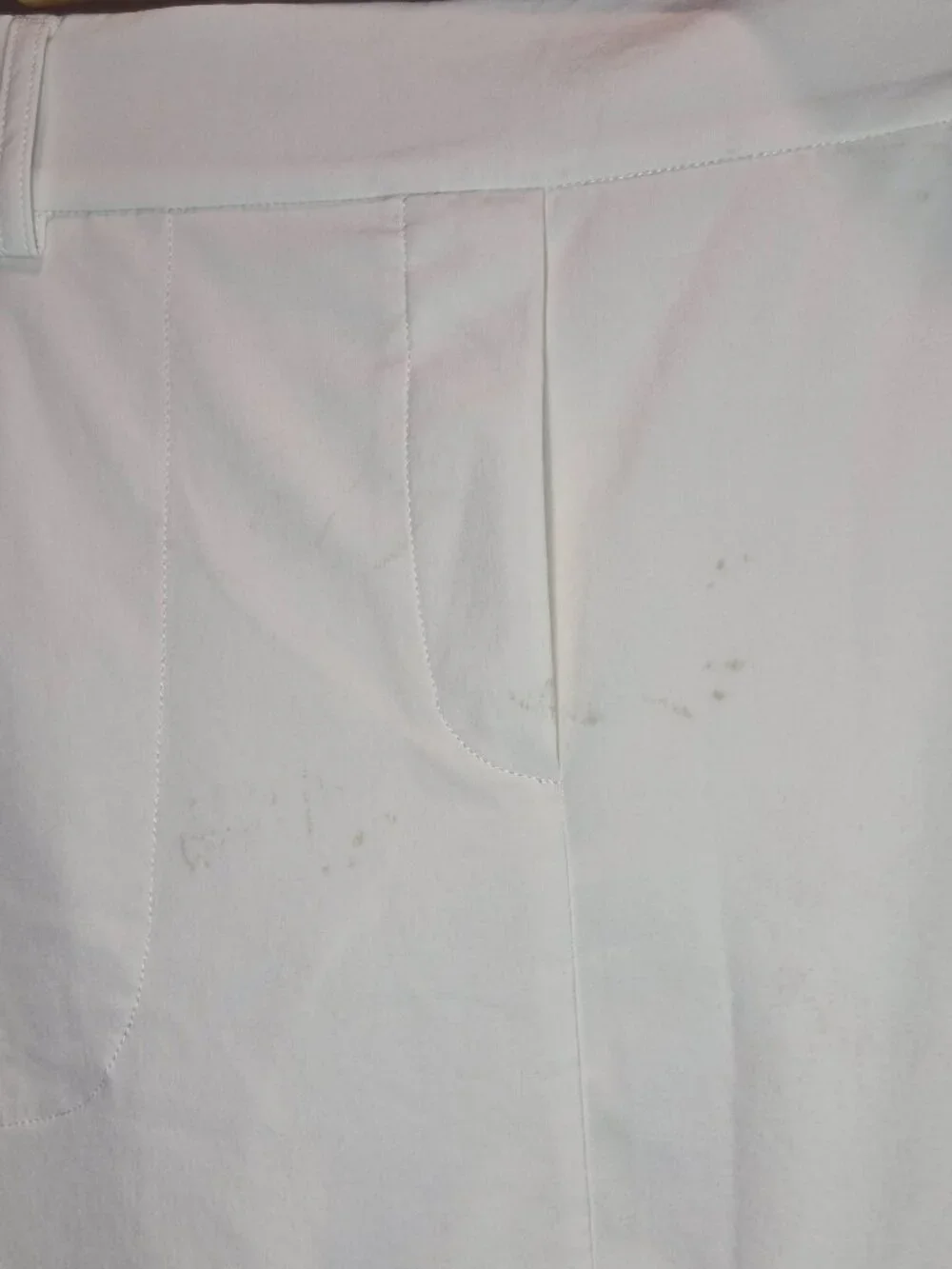 Belyn Key White Golf Skort Skirt Size: Small Pockets Athletic Athleisure